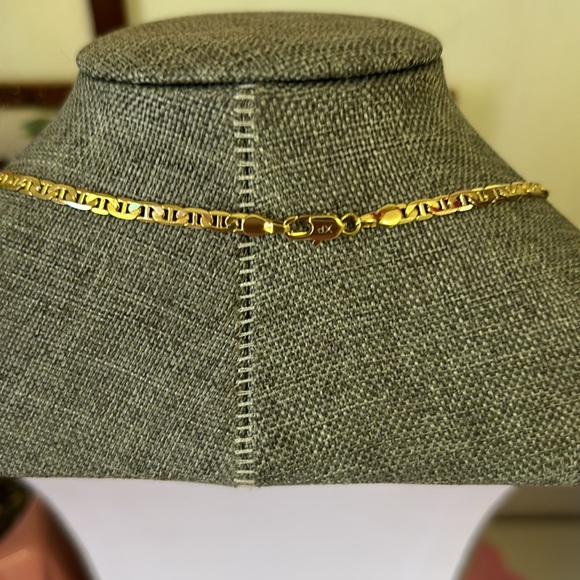 Set 14 k gold plated cadena de elefante - Picture 3 of 5